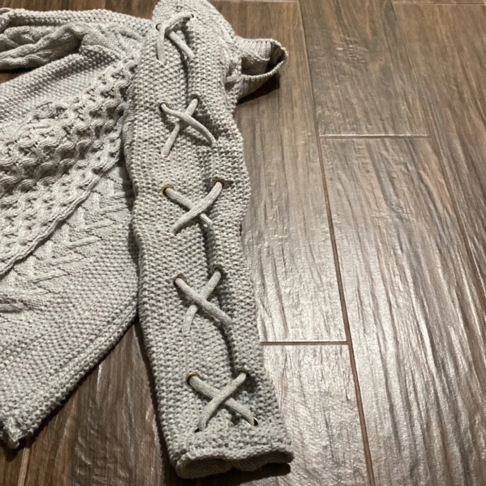 John and Jenn sweater gray